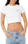 Rip Curl Relaxed Fit Graphic T-shirt In White