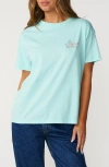 Rip Curl Relaxed Fit Graphic T-shirt In Black