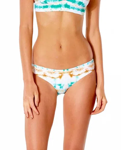 Rip Curl Revo Cheeky Reversible Bikini Bottom In Summer Palm In Multi