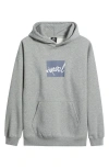 Rip Curl Rip Script Icon Graphic Hoodie In Gray