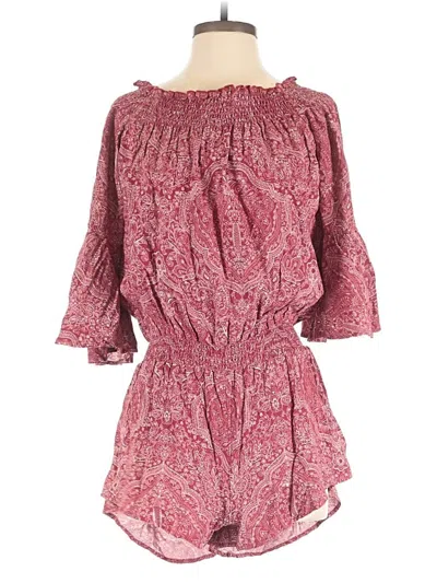 Rip Curl Romper In Pink
