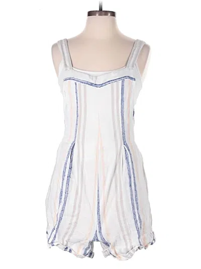 Pre-owned Rip Curl Romper In White