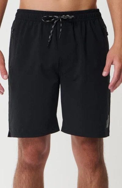 Rip Curl Search Cordura® Swim Trunks In Black
