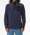 Rip Curl Search Polar Fleece Sweatshirt In Purple Night