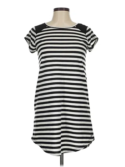 Pre-owned Rip Curl Short Sleeve Top Black Boatneck Tops