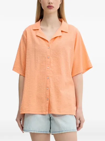 Rip Curl Short-sleeve Shirt In Orange