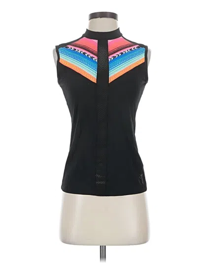 Pre-owned Rip Curl Sleeveless T-shirt In Black