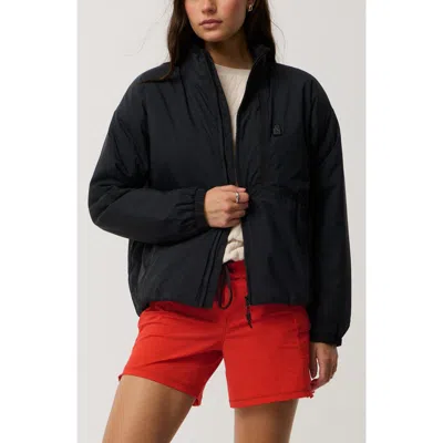 Rip Curl S-series Packable Puffer Jacket In Black
