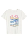 Rip Curl Stringers Standard Graphic T-shirt In Bone