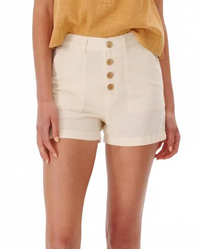 Rip Curl Summer Palm Walk Short In Beige In White