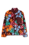 Rip Curl Sun To Sea Polar Fleece Zip Jacket In Multi
