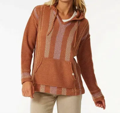 Rip Curl Sunrise Session Poncho In Light Brown