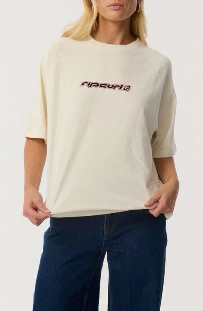 Rip Curl Sunset Beach Raglan T-shirt In Neutral
