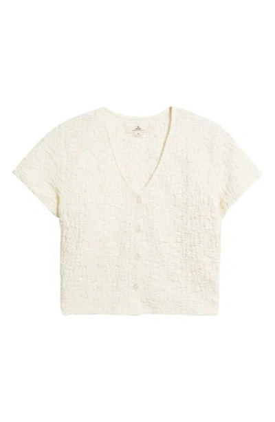 Rip Curl Sunset Luau Textured Crop Top In Neutral