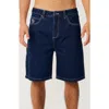 Rip Curl Super Computer Denim Carpenter Shorts In Blue