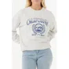 Rip Curl Surf Dept. Cotton Graphic Sweatshirt In White