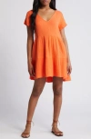 Rip Curl Surf Dress In Bright Orange