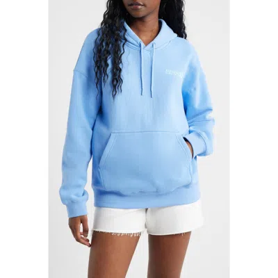 Rip Curl Surf Puff Heritage Hoodie Pullover In Blue