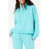 Rip Curl Surf Puff Logo Quarter Zip Sweatshirt