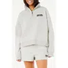 Rip Curl Surf Puff Logo Quarter Zip Sweatshirt
