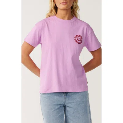 Rip Curl Surf Puff Party Pack Graphic T-shirt In Purple