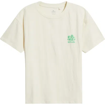 Rip Curl Surf Puff Party Pack Graphic T-shirt In Brown