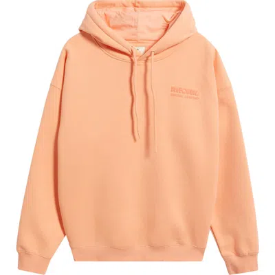 Rip Curl Surf Puff Print Graphic Hoodie In Orange