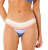 Rip Curl Surf Revival Cheeky In 9435 Vintage Navy In Multi
