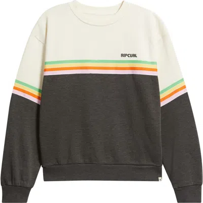 Rip Curl Surf Revival Fleece Sweatshirt In Multi