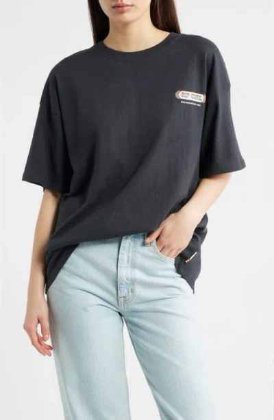 Rip Curl Surf Revival Heritage Relaxed Graphic T-shirt In Gray