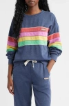 Rip Curl Surf Revival Relaxed Sweatshirt In Blue