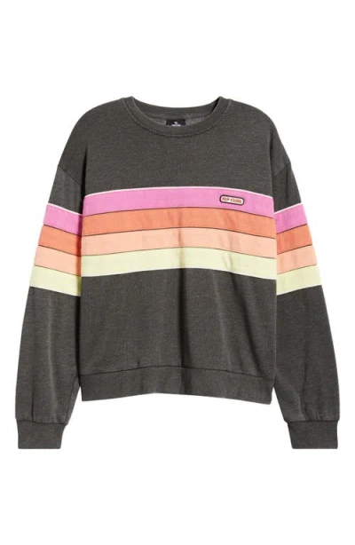 Rip Curl Surf Revival Relaxed Sweatshirt In Gray