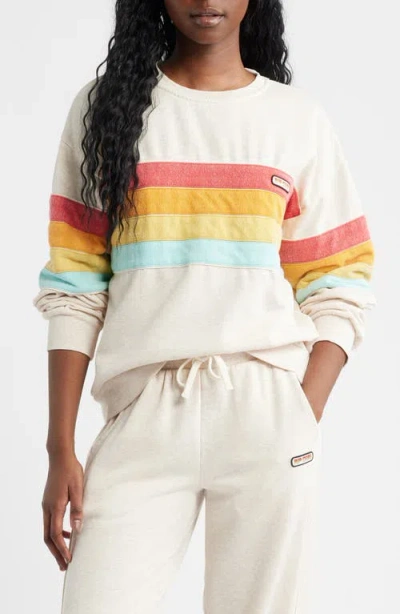 Rip Curl Surf Revival Relaxed Sweatshirt In Multi