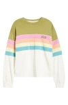 Rip Curl Surf Revival Relaxed Sweatshirt In Multi
