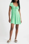 Rip Curl Surf Side Minidress In Green