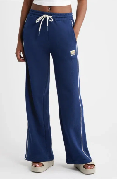 Rip Curl Surf Spliced Flare Leg Sweatpants In Blue