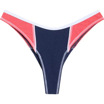 Rip Curl Surf Tide High Leg Bikini Bottoms In Multi