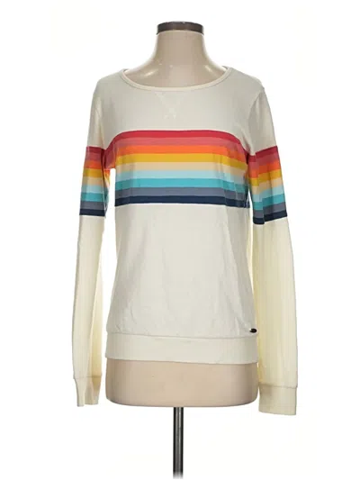 Pre-owned Rip Curl Sweatshirt In Ivory
