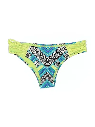 Pre-owned Rip Curl Swimsuit Bottoms In Green