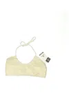Rip Curl Swimsuit Top Ivory Halter Neckline Swimwear In White