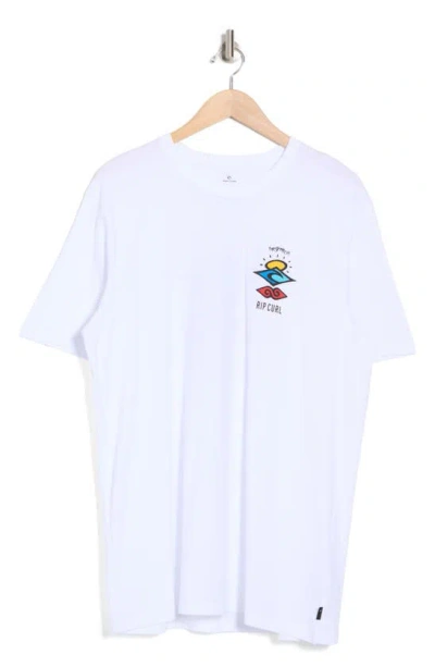 Rip Curl The Search Graphic Tee In White