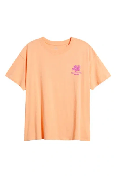 Rip Curl Topanga Canyon Graphic T-shirt In Orange