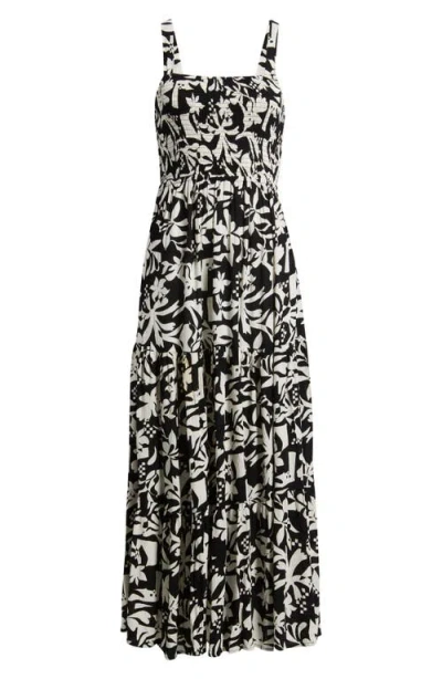 Rip Curl Topanga Canyon Print Sleeveless Maxi Dress In Multi