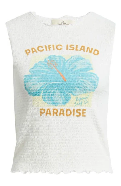 Rip Curl Topanga Canyon Tank In White