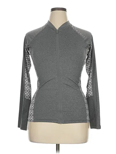 Pre-owned Rip Curl Track Jacket In Gray