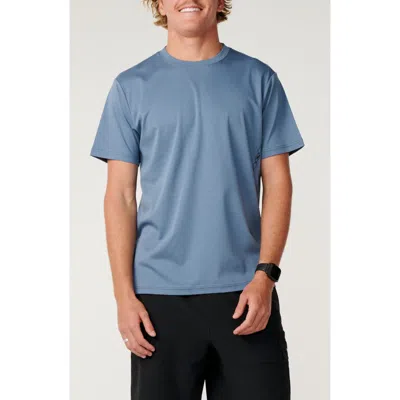 Rip Curl Vaporcool Mf 3 Strike Graphic T-shirt In Bluefin