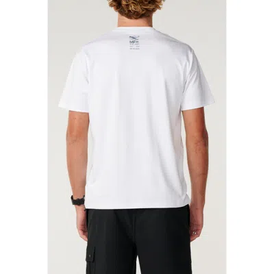 Rip Curl Vaporcool Mf 3 Strike Graphic T-shirt In White