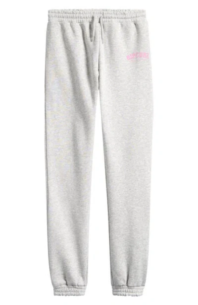 Rip Curl Kids'  Varsity Track Pants In Gray