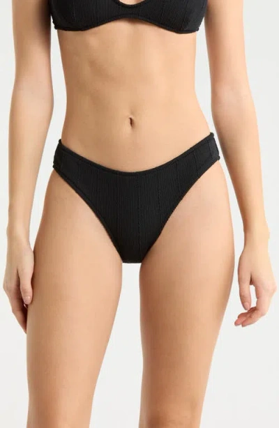 Rip Curl Vibe Surf Good Hipster Bikini Bottoms In Black