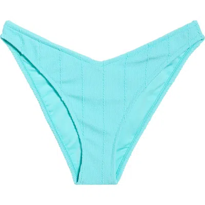 Rip Curl Vibe Surf High Cut Bikini Bottoms In Blue